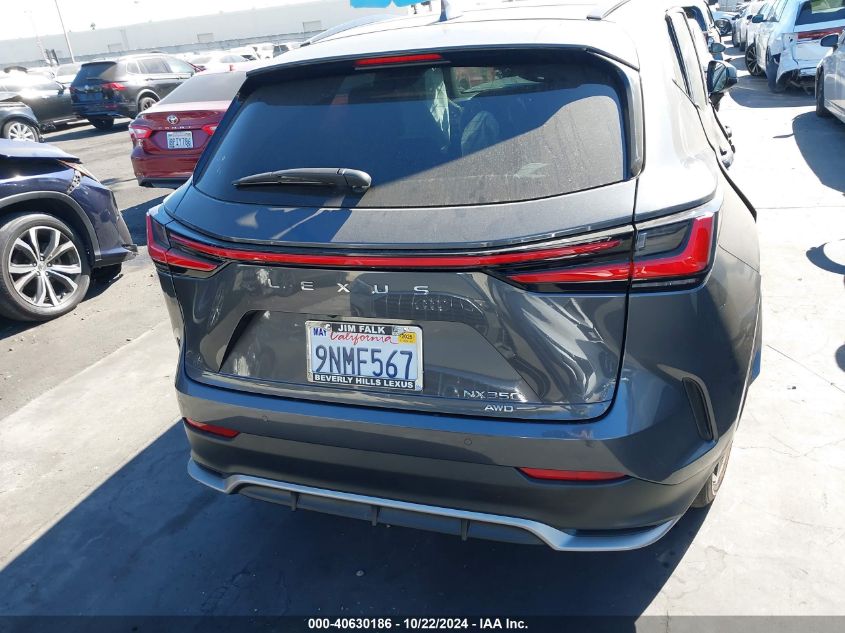 2025 Lexus Nx 350 F Sport Handling VIN: 2T2KGCEZ5SC060728 Lot: 40630186