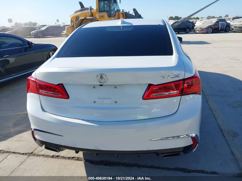 2020 Acura Tlx Tech Package VIN: 19UUB2F4XLA003621 Lot: 40630194