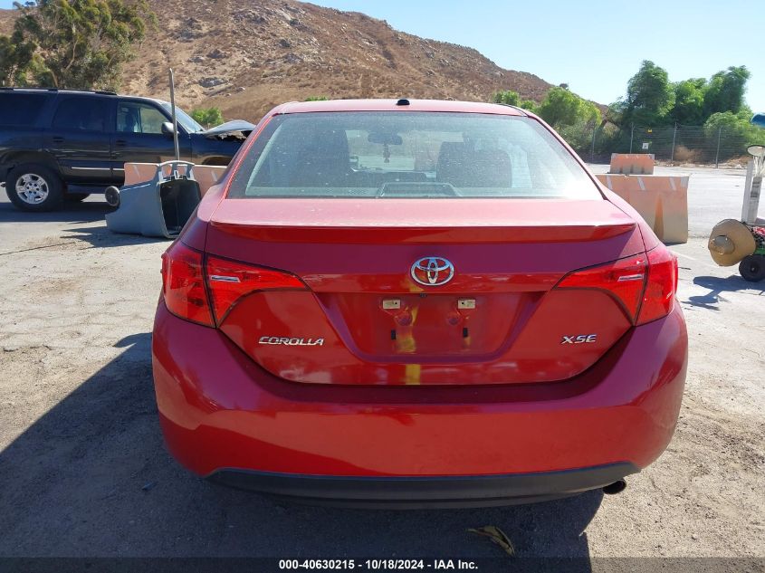 2018 Toyota Corolla Xse VIN: 5YFBURHE1JP785055 Lot: 40630215