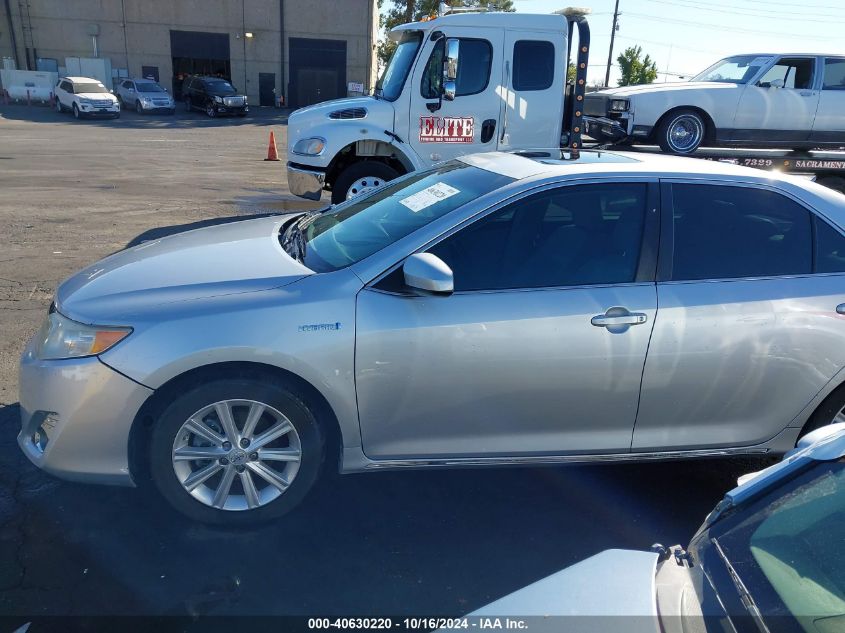 2013 Toyota Camry Hybrid Xle VIN: 4T1BD1FK0DU087422 Lot: 40630220