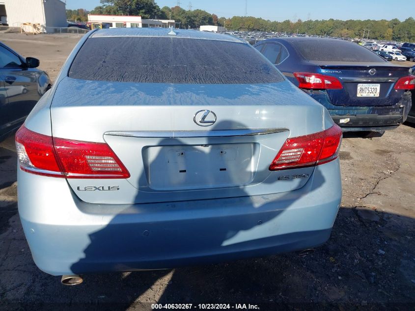 2010 Lexus Es 350 VIN: JTHBK1EG3A2368563 Lot: 40630267