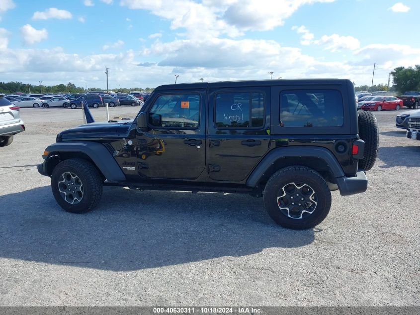 2021 Jeep Wrangler Unlimited Sport S 4X4 VIN: 1C4HJXDN9MW770876 Lot: 40630311