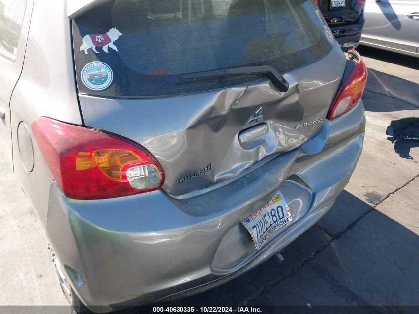 2015 Mitsubishi Mirage De VIN: ML32A3HJ3FH032362 Lot: 40630335