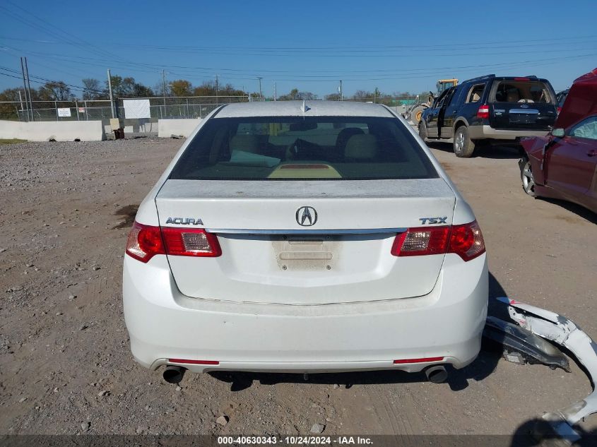 2012 Acura Tsx 2.4 VIN: JH4CU2F6XCC026292 Lot: 40630343