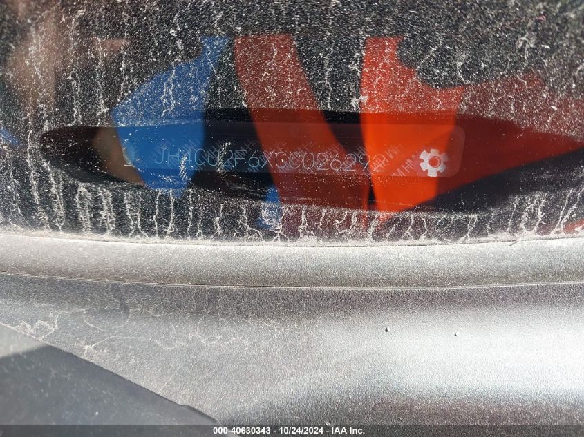 2012 Acura Tsx 2.4 VIN: JH4CU2F6XCC026292 Lot: 40630343