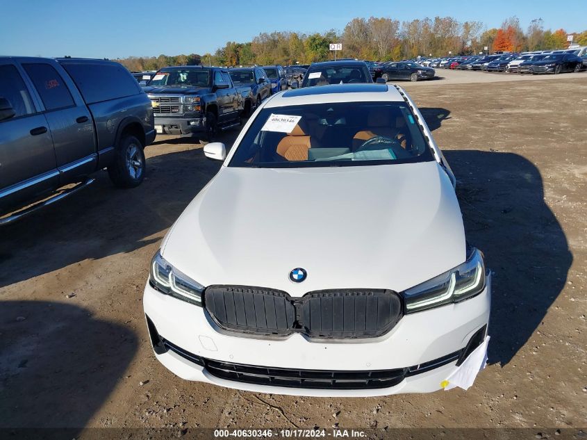 2021 BMW 530I VIN: WBA53BH07MCF64729 Lot: 40630346