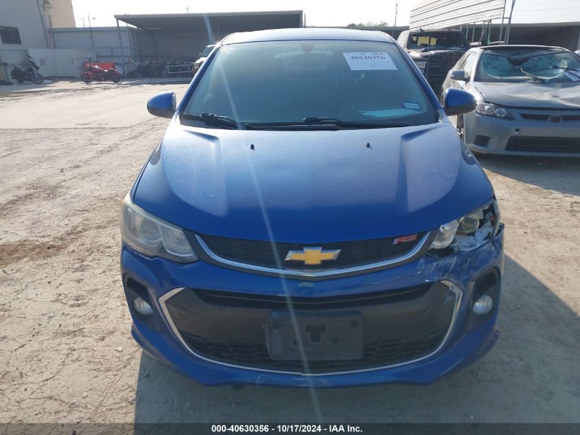 2017 Chevrolet Sonic Lt Auto VIN: 1G1JD6SB3H4156055 Lot: 40630356