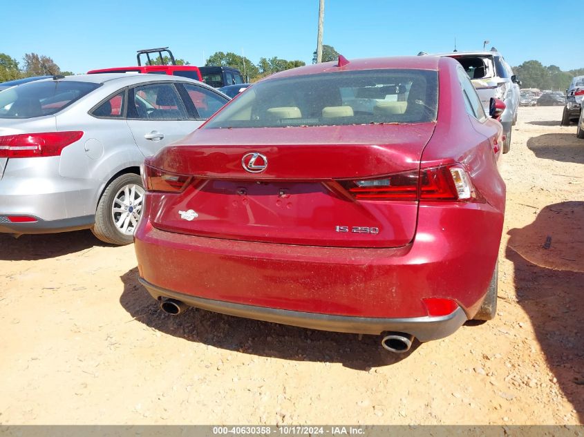 2015 Lexus Is 250 VIN: JTHBF1D21F5075079 Lot: 40630358