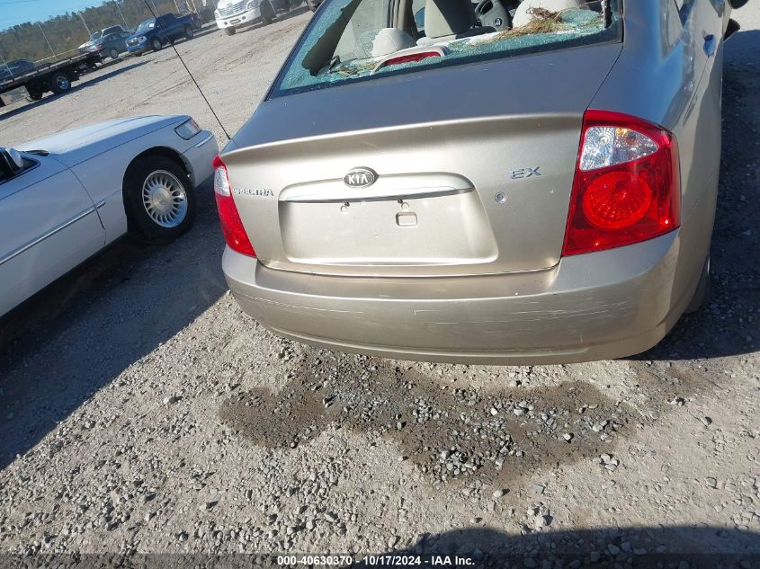 2006 Kia Spectra Ex/Lx/Sx VIN: KNAFE121365337245 Lot: 40630370