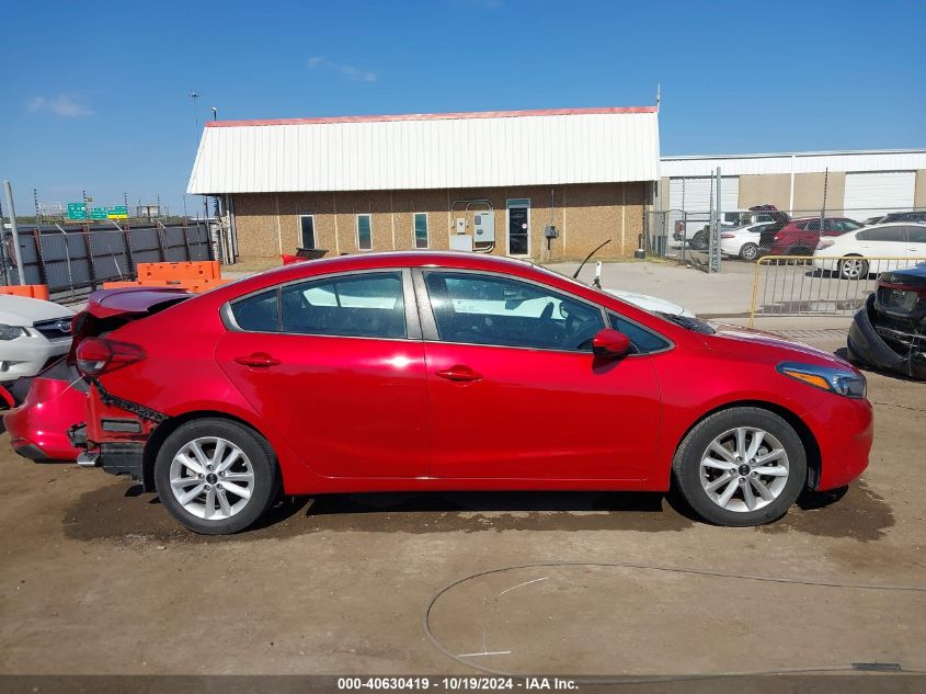 2017 Kia Forte S VIN: 3KPFL4A78HE128901 Lot: 40630419