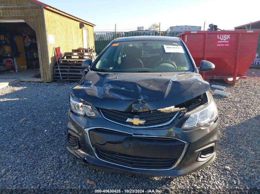 2020 Chevrolet Sonic Fwd Lt VIN: 1G1JD5SB5L4104493 Lot: 40630425