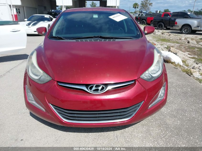 2016 Hyundai Elantra Se VIN: 5NPDH4AE3GH790273 Lot: 40630429