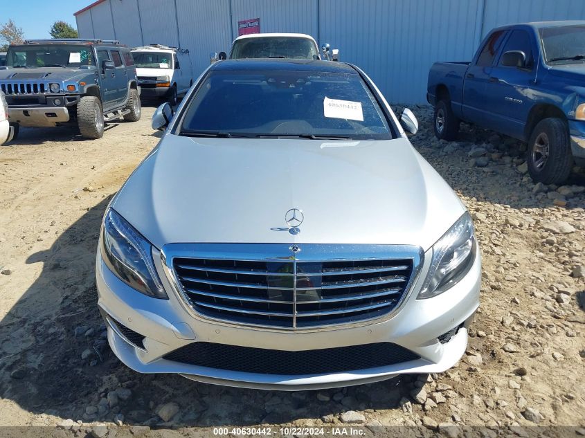 2016 Mercedes-Benz S 550 VIN: WDDUG8CB4GA234449 Lot: 40630442