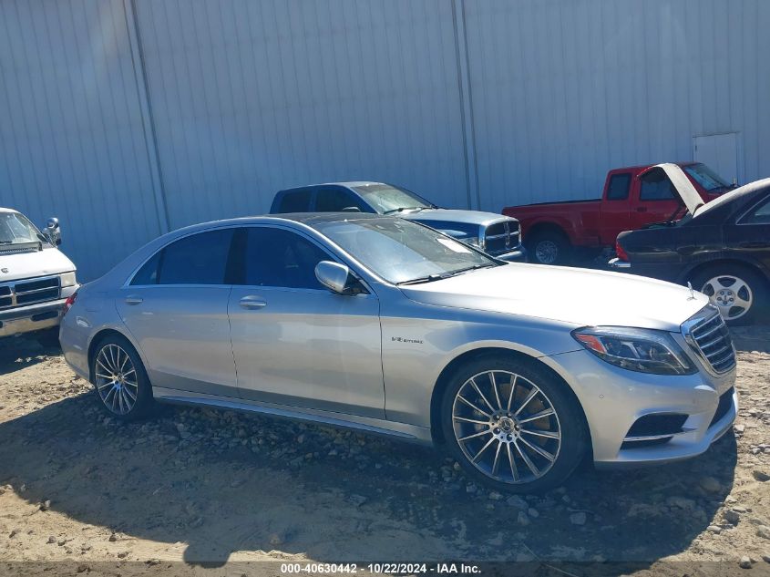 2016 Mercedes-Benz S 550 VIN: WDDUG8CB4GA234449 Lot: 40630442