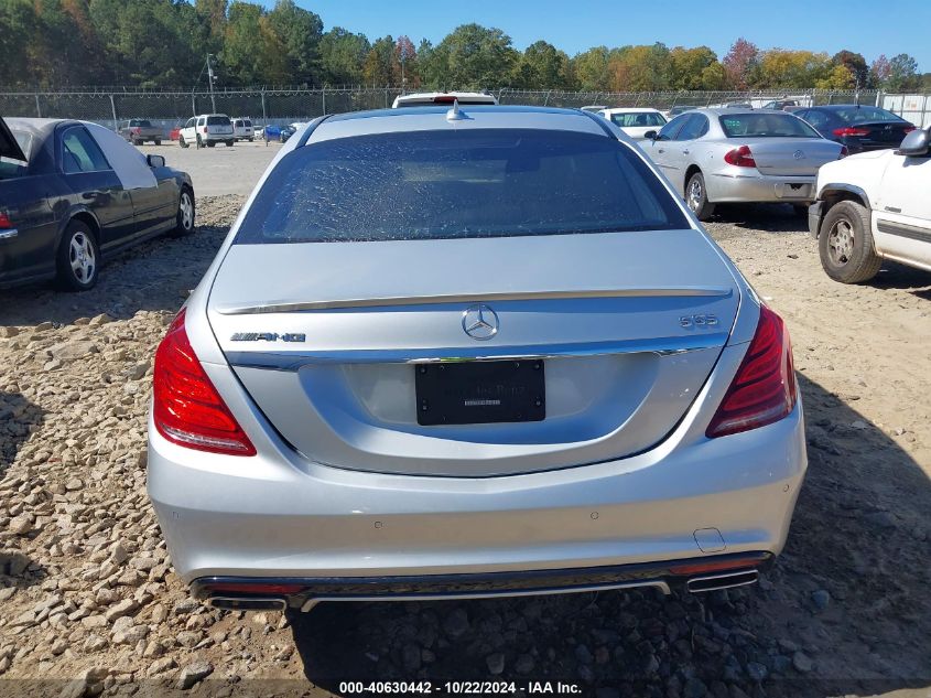 2016 Mercedes-Benz S 550 VIN: WDDUG8CB4GA234449 Lot: 40630442