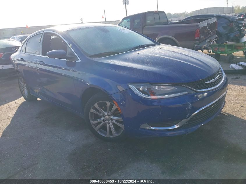 VIN 1C3CCCAB8FN507752 2015 CHRYSLER 200 no.1