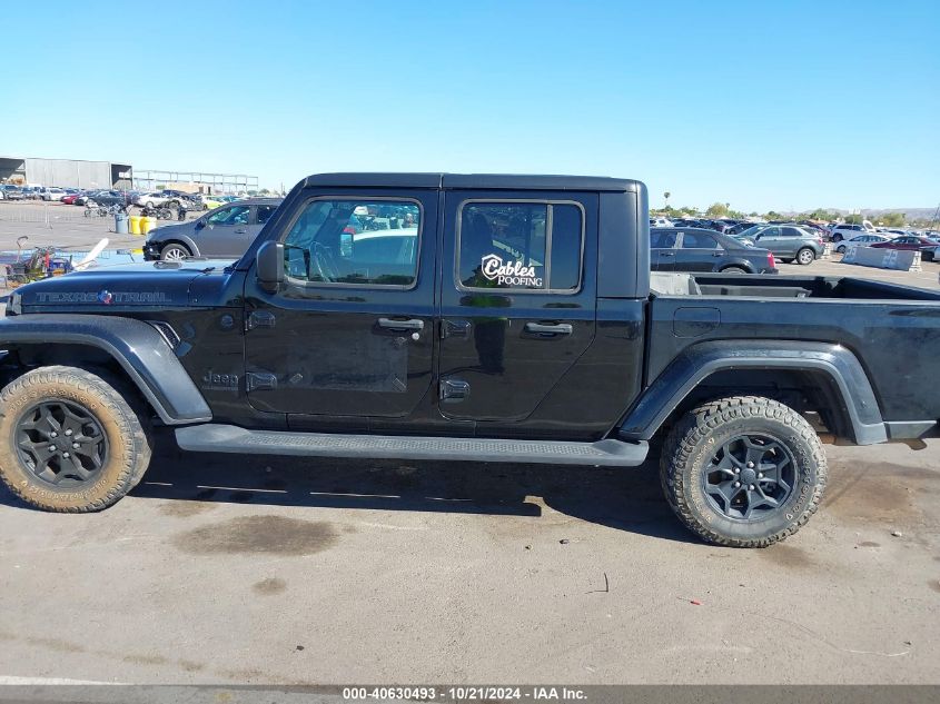 2022 Jeep Gladiator Texas Trail 4X4 VIN: 1C6HJTAG7NL128584 Lot: 40630493