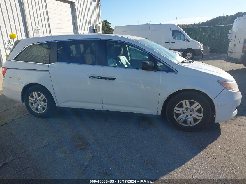 2012 Honda Odyssey Lx VIN: 5FNRL5H25CB132713 Lot: 40630499