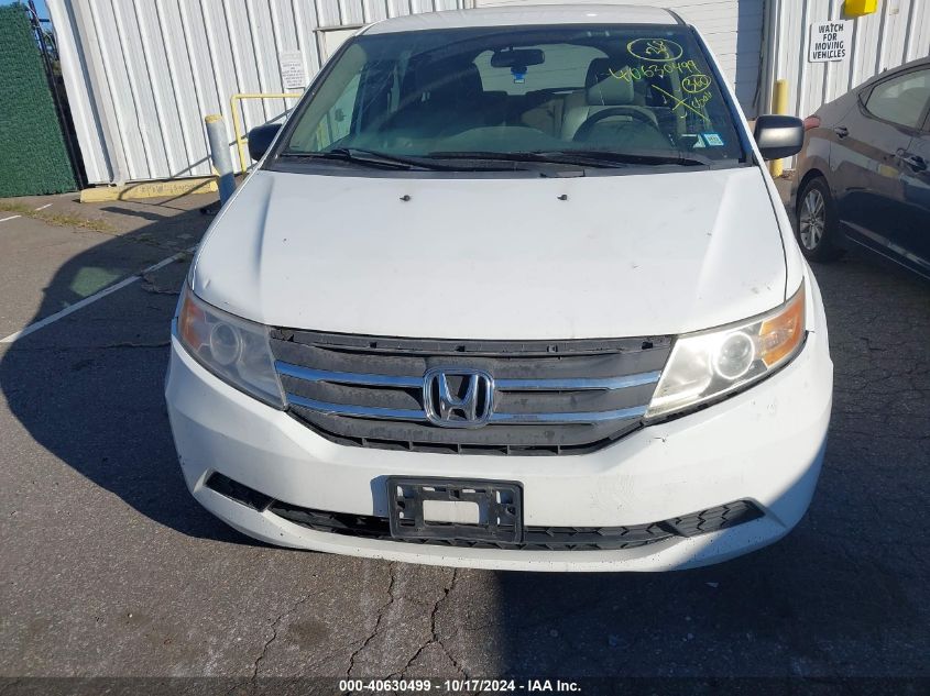 2012 Honda Odyssey Lx VIN: 5FNRL5H25CB132713 Lot: 40630499