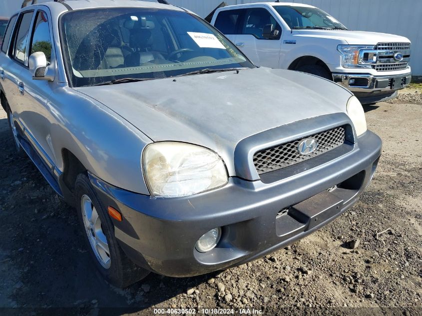 2003 Hyundai Santa Fe Gls/Lx VIN: KM8SC13D93U434589 Lot: 40630502