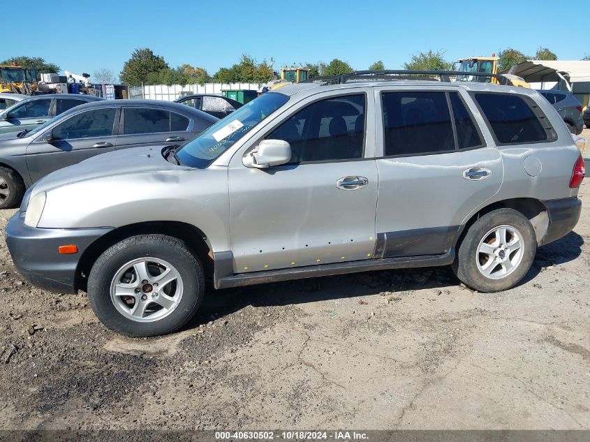 2003 Hyundai Santa Fe Gls/Lx VIN: KM8SC13D93U434589 Lot: 40630502