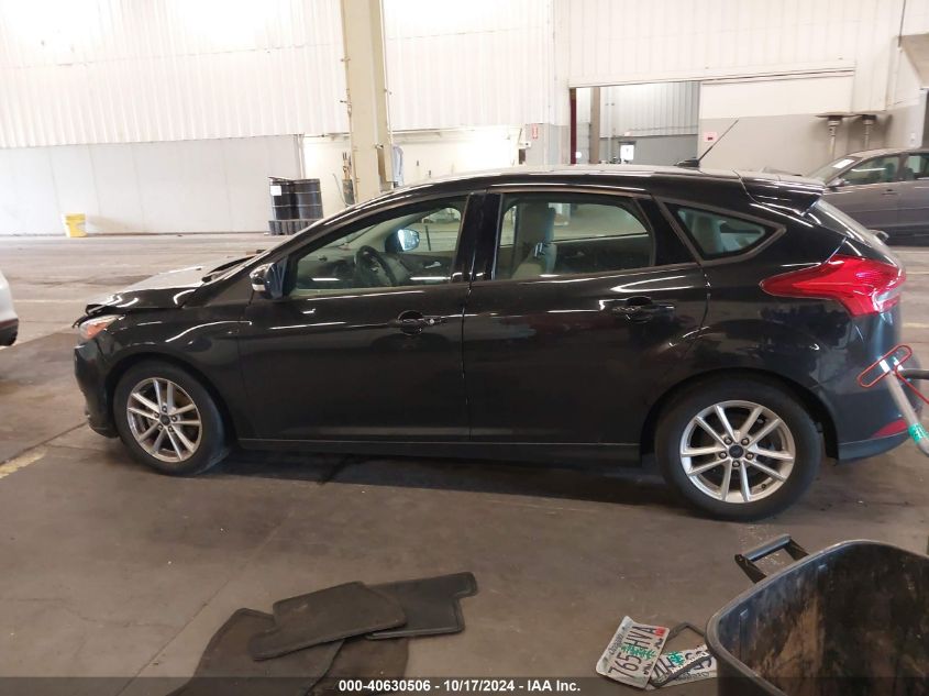 2015 Ford Focus Se VIN: 1FADP3K2XFL375663 Lot: 40630506