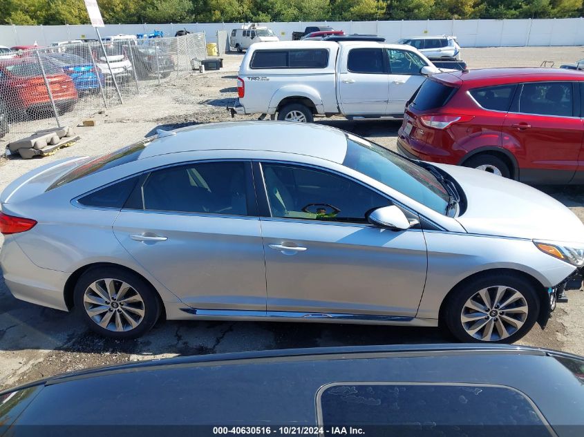 2017 HYUNDAI SONATA SPORT - 5NPE34AF0HH464007