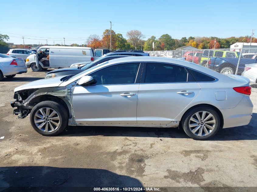 2017 HYUNDAI SONATA SPORT - 5NPE34AF0HH464007