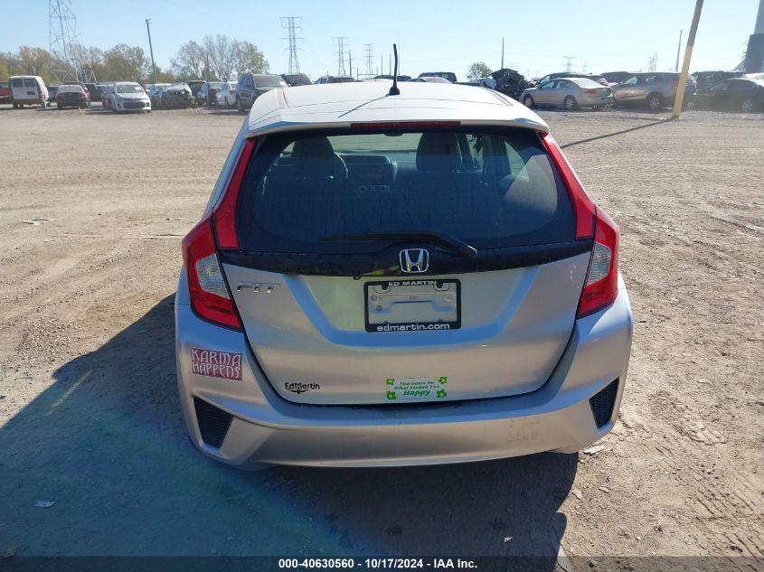 2015 Honda Fit Lx VIN: 3HGGK5H5XFM716711 Lot: 40630560