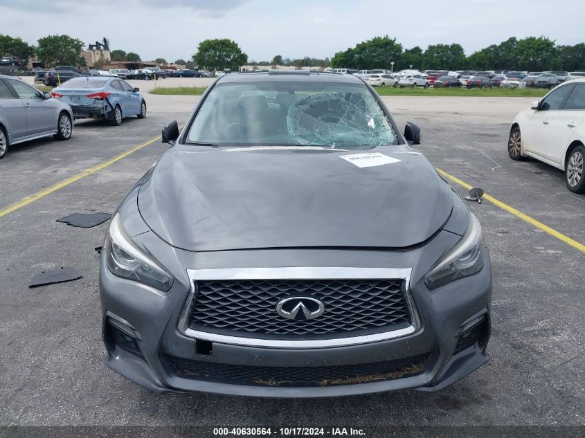 2018 Infiniti Q50 3.0T Sport VIN: JN1EV7AR9JM441247 Lot: 40630564