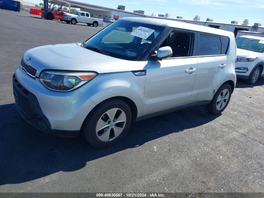 2015 Kia Soul VIN: KNDJN2A23F7815696 Lot: 40630567