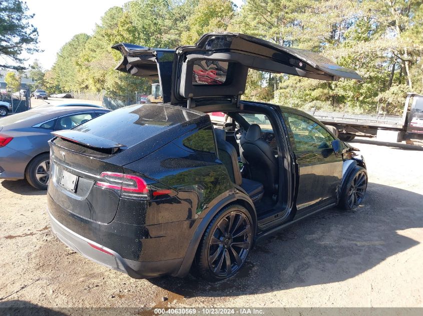 2022 Tesla Model X Dual Motor All-Wheel Drive VIN: 7SAXCAE52NF346224 Lot: 40630569