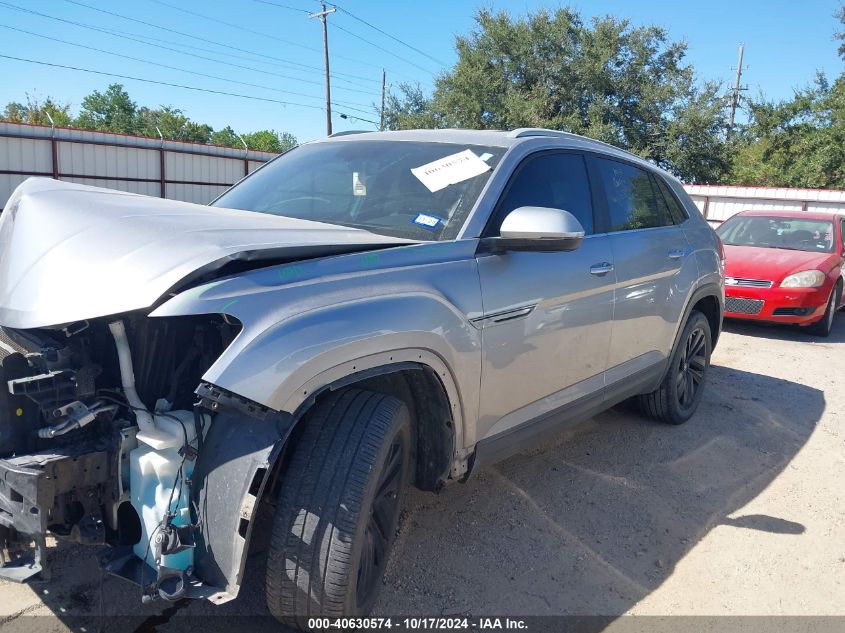 2022 Volkswagen Atlas Cross Sport 3.6L V6 Se W/Technology VIN: 1V2WE2CA4NC200363 Lot: 40630574