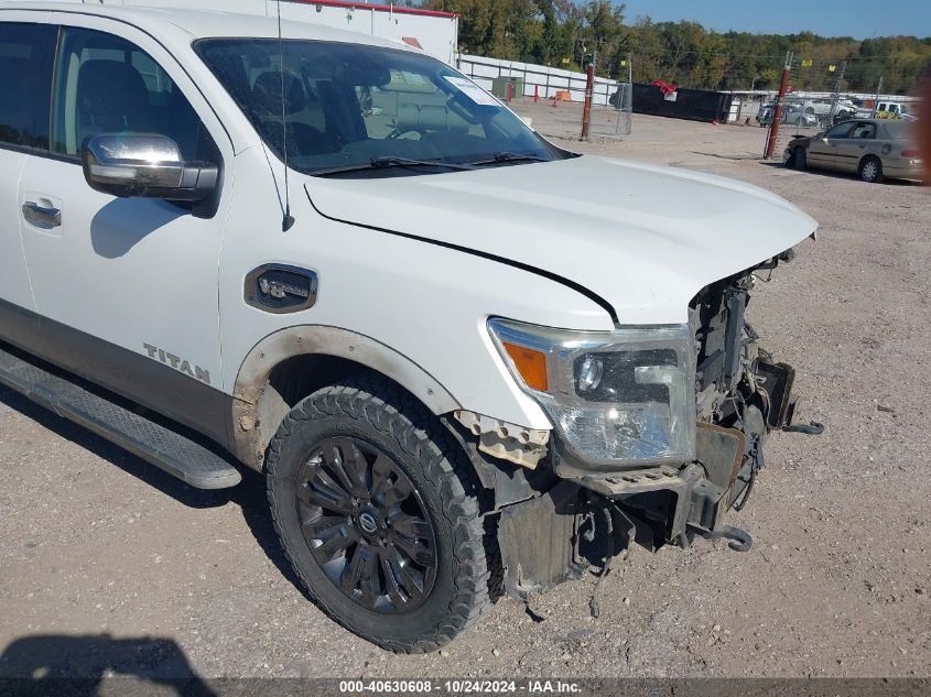 2017 Nissan Titan Platinum Reserve VIN: 1N6AA1E67HN505808 Lot: 40630608