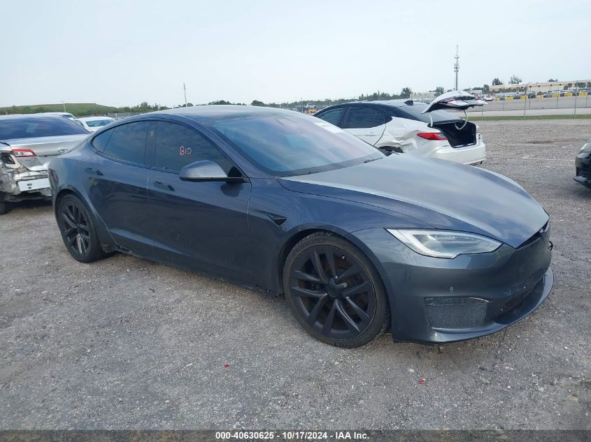 VIN 5YJSA1E66MF431345 2021 TESLA MODEL S no.1