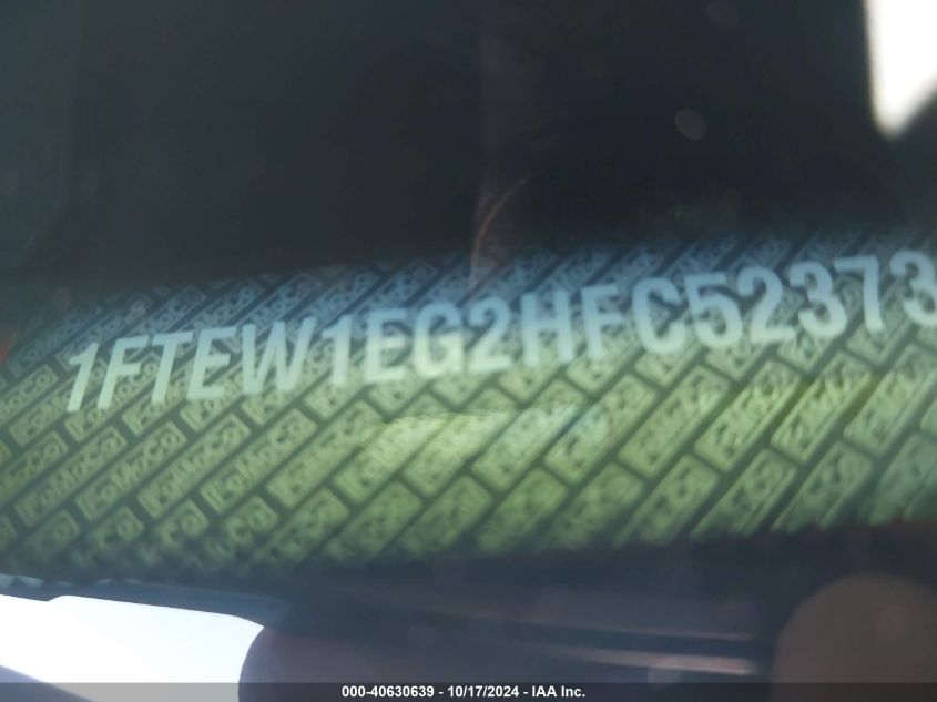 VIN 1FTEW1EG2HFC52373 2017 FORD F150 SUPERCREW