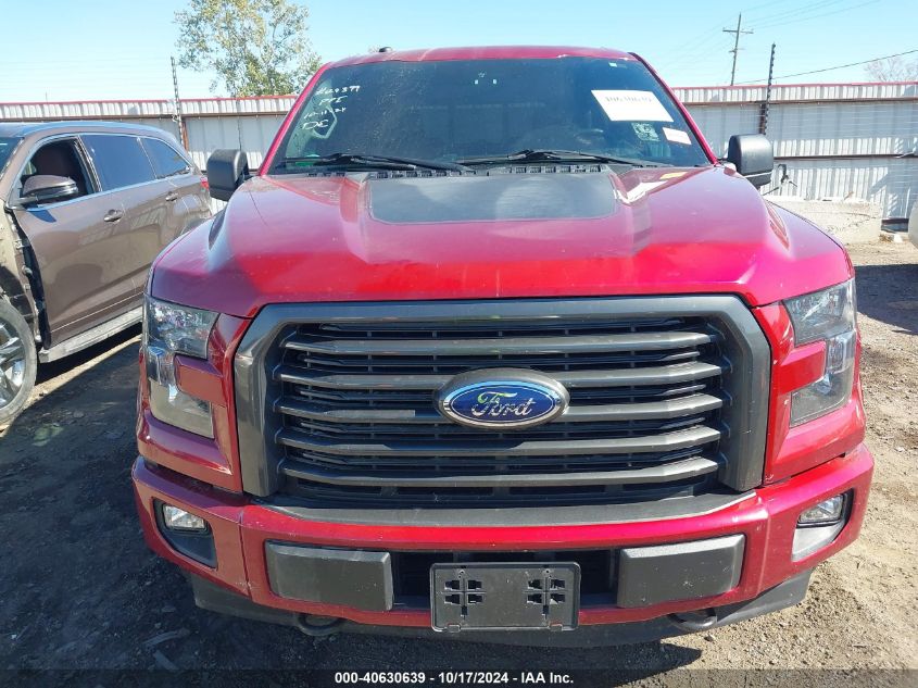 2017 Ford F150 Supercrew VIN: 1FTEW1EG2HFC52373 Lot: 40630639