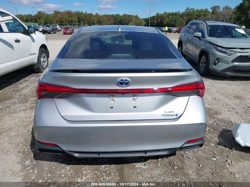 2021 Toyota Avalon Xse Hybrid VIN: 4T1EA1AB9MU003045 Lot: 40630658