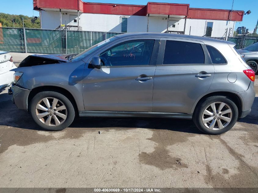 2015 Mitsubishi Outlander Sport Es VIN: 4A4AP3AU9FE048636 Lot: 40630669