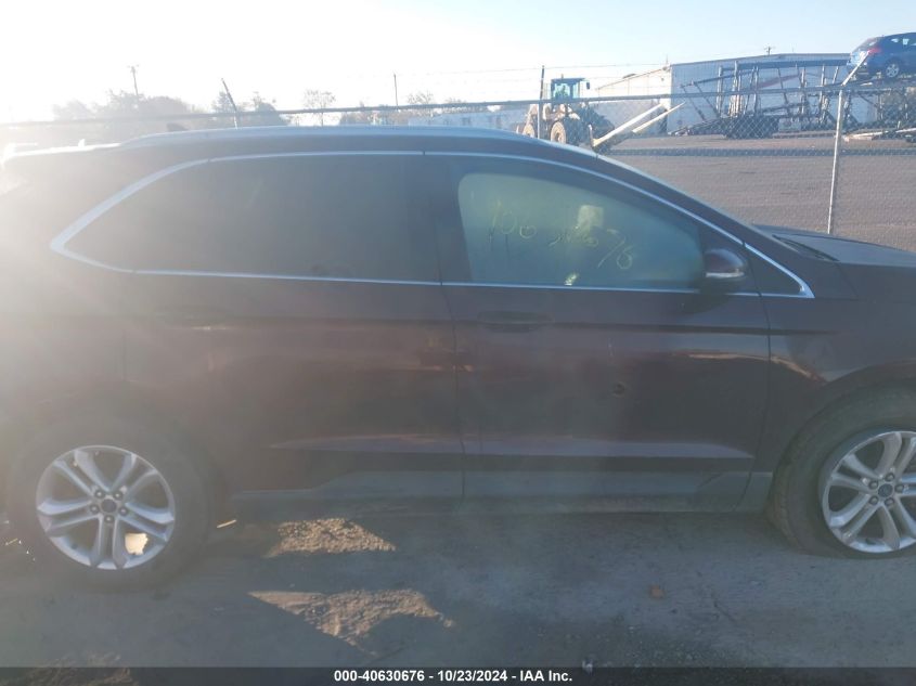 2020 Ford Edge Sel VIN: 2FMPK4J93LBA05639 Lot: 40630676