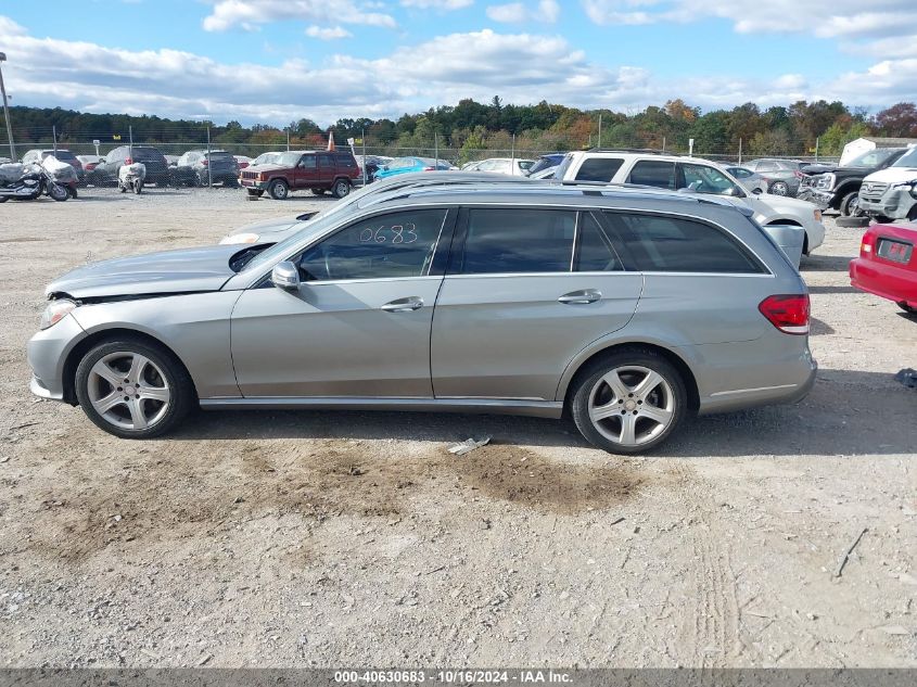 2014 Mercedes-Benz E 350 4Matic VIN: WDDHH8JB4EB069611 Lot: 40630683