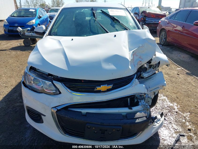 2017 Chevrolet Sonic Lt Auto VIN: 1G1JG6SH8H4174742 Lot: 40630686