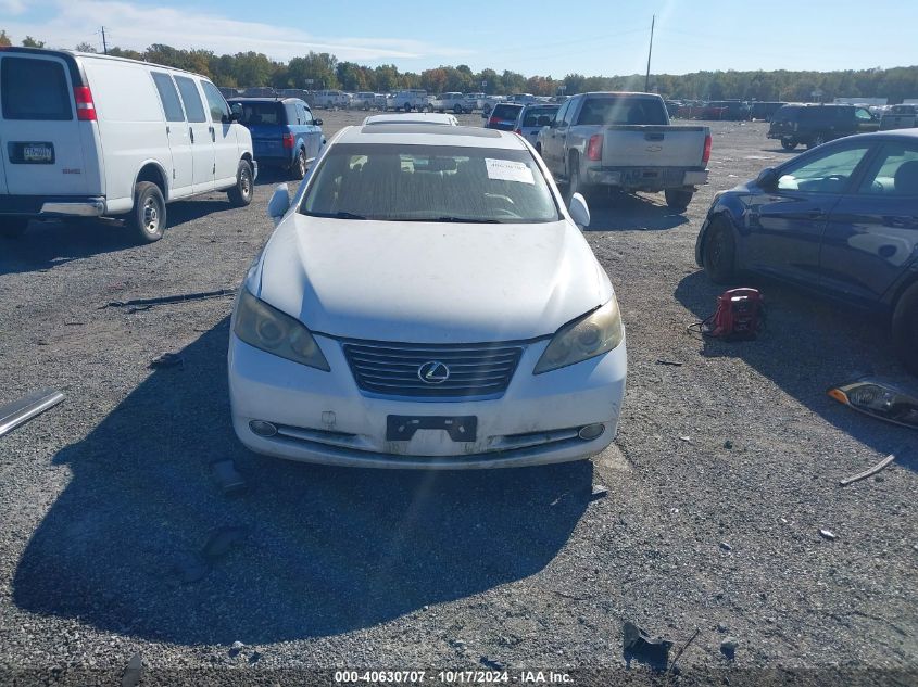 2008 Lexus Es 350 Base (A6) VIN: JTHBJ46GX82220780 Lot: 40630707