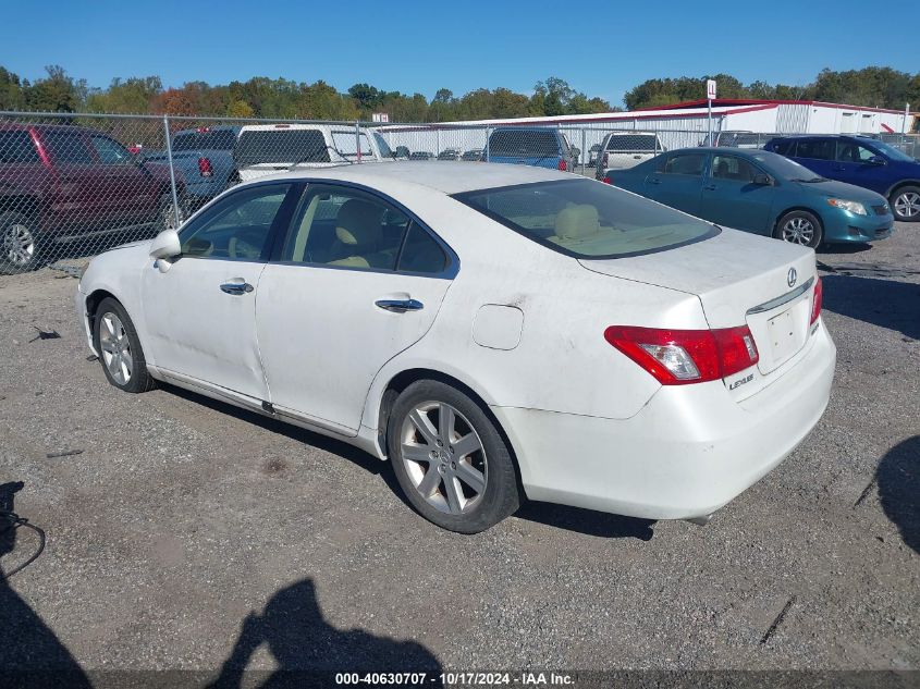 2008 Lexus Es 350 Base (A6) VIN: JTHBJ46GX82220780 Lot: 40630707