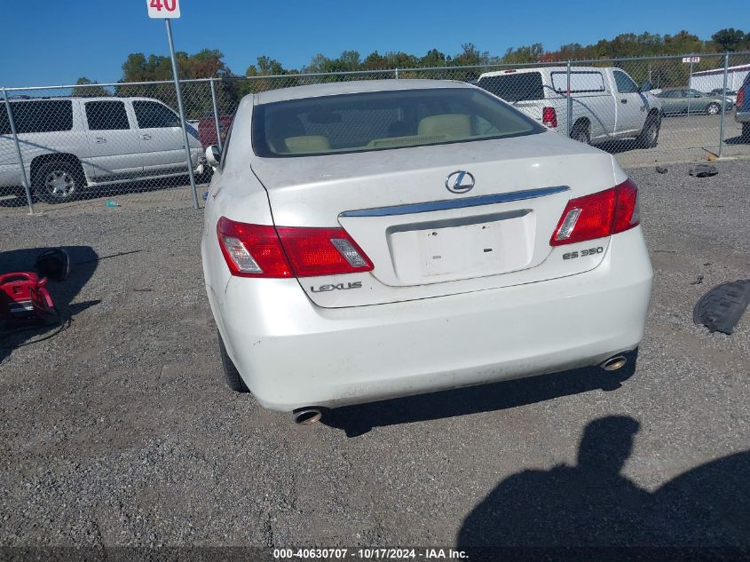 2008 Lexus Es 350 Base (A6) VIN: JTHBJ46GX82220780 Lot: 40630707