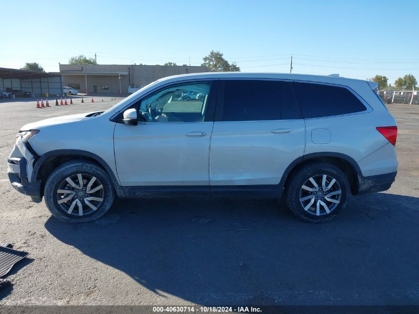 2020 Honda Pilot Awd Ex-L VIN: 5FNYF6H55LB053691 Lot: 40630714