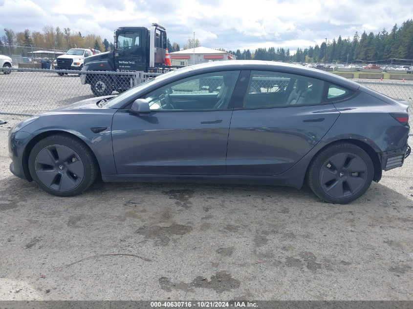 2023 TESLA MODEL 3 REAR-WHEEL DRIVE - 5YJ3E1EA5PF518736