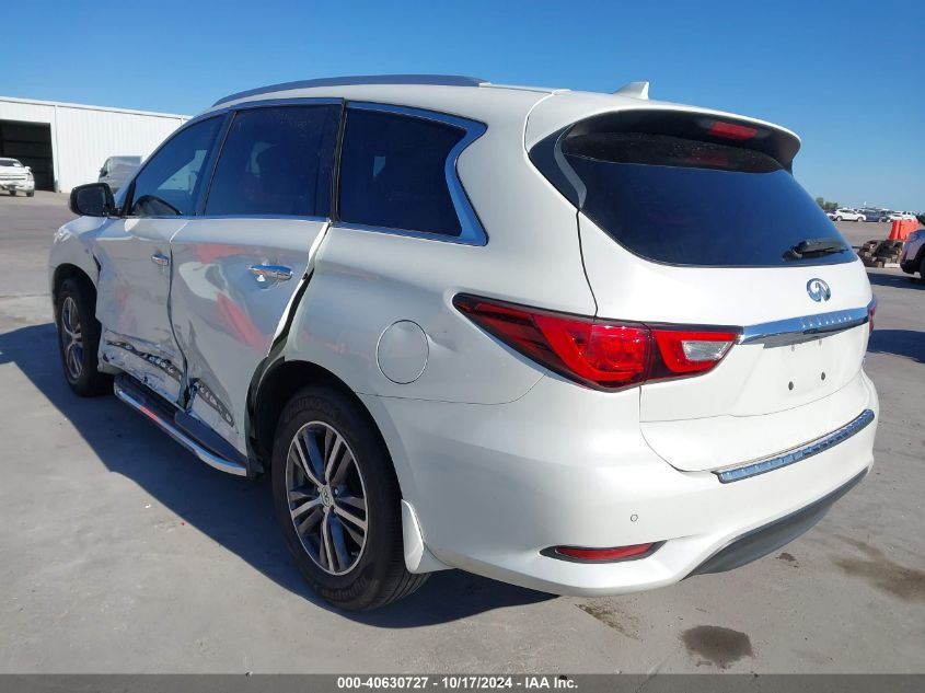 2017 Infiniti Qx60 VIN: 5N1DL0MN7HC543933 Lot: 40630727