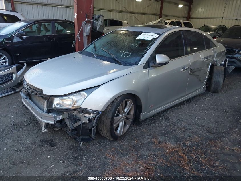 VIN 1G1PG5SB9F7256734 2015 Chevrolet Cruze, Ltz no.2