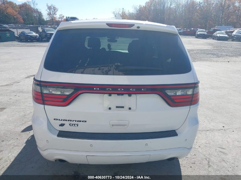 2018 Dodge Durango Sxt Awd VIN: 1C4RDJAG5JC187488 Lot: 40630773